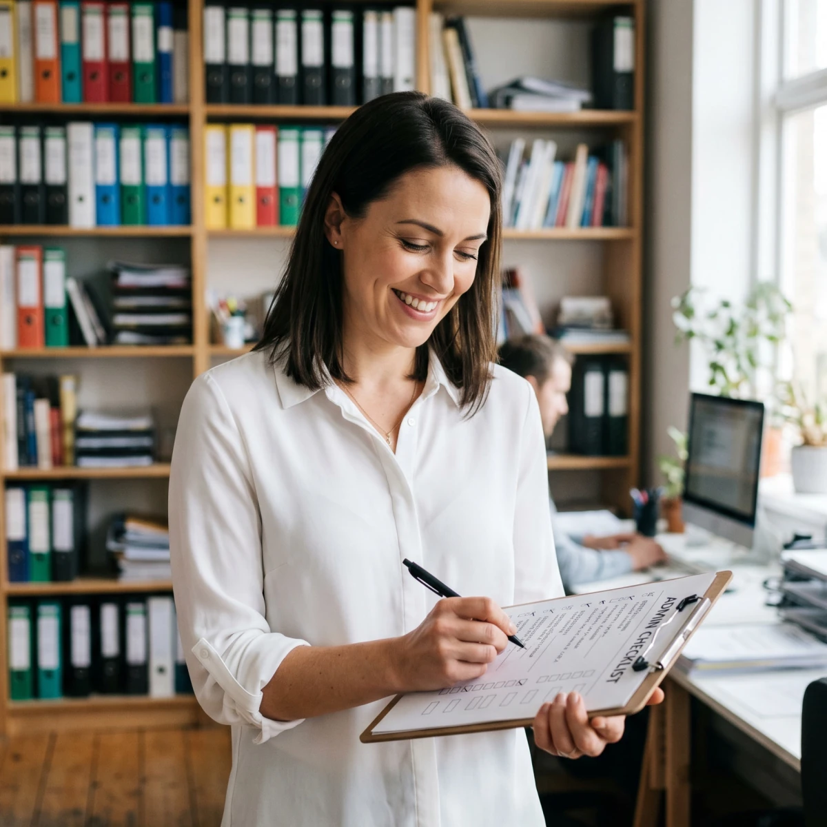 Business owner reviewing an entity structure change