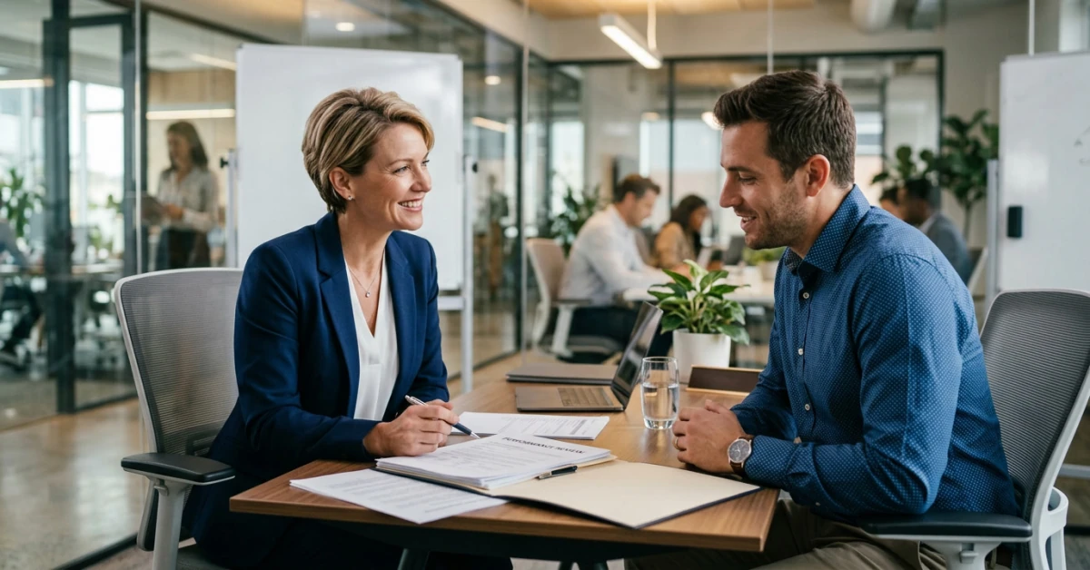 Employee evaluation performance review