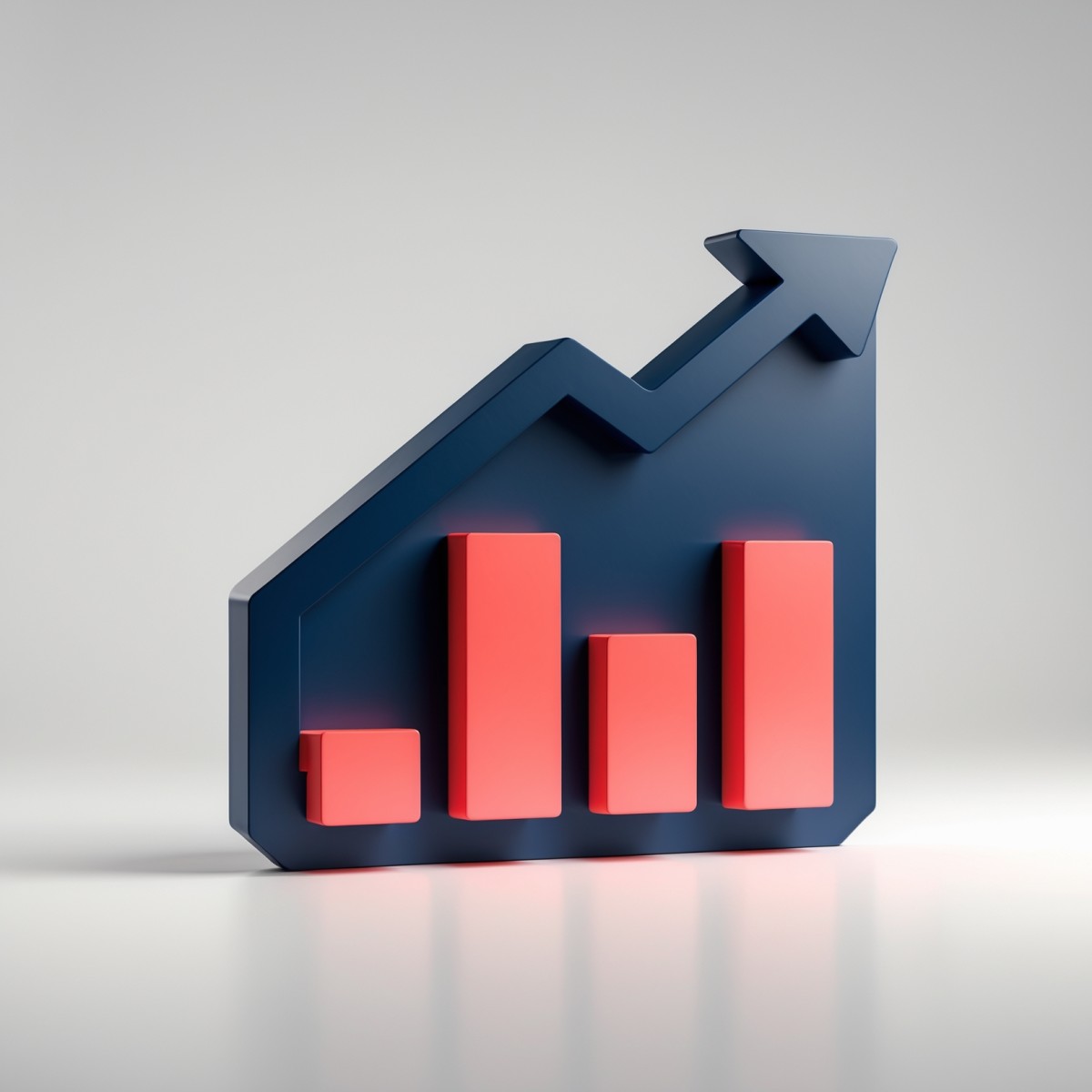 Infographic icon representing group health insurance statistics and employment outlook