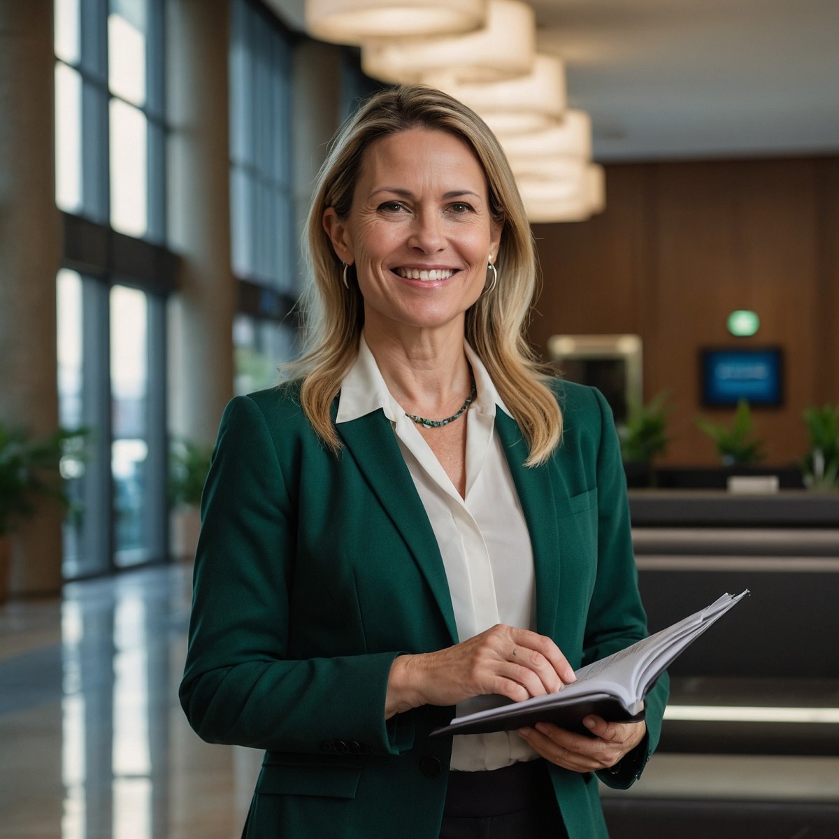 HR professional answering employee questions about handbook policies