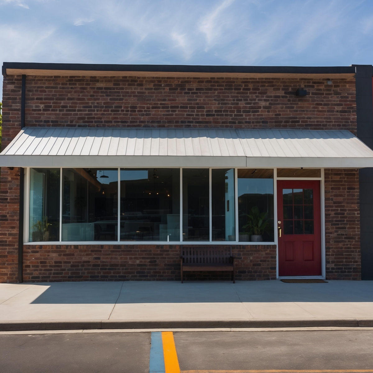 Small business owner benefiting from administrative services