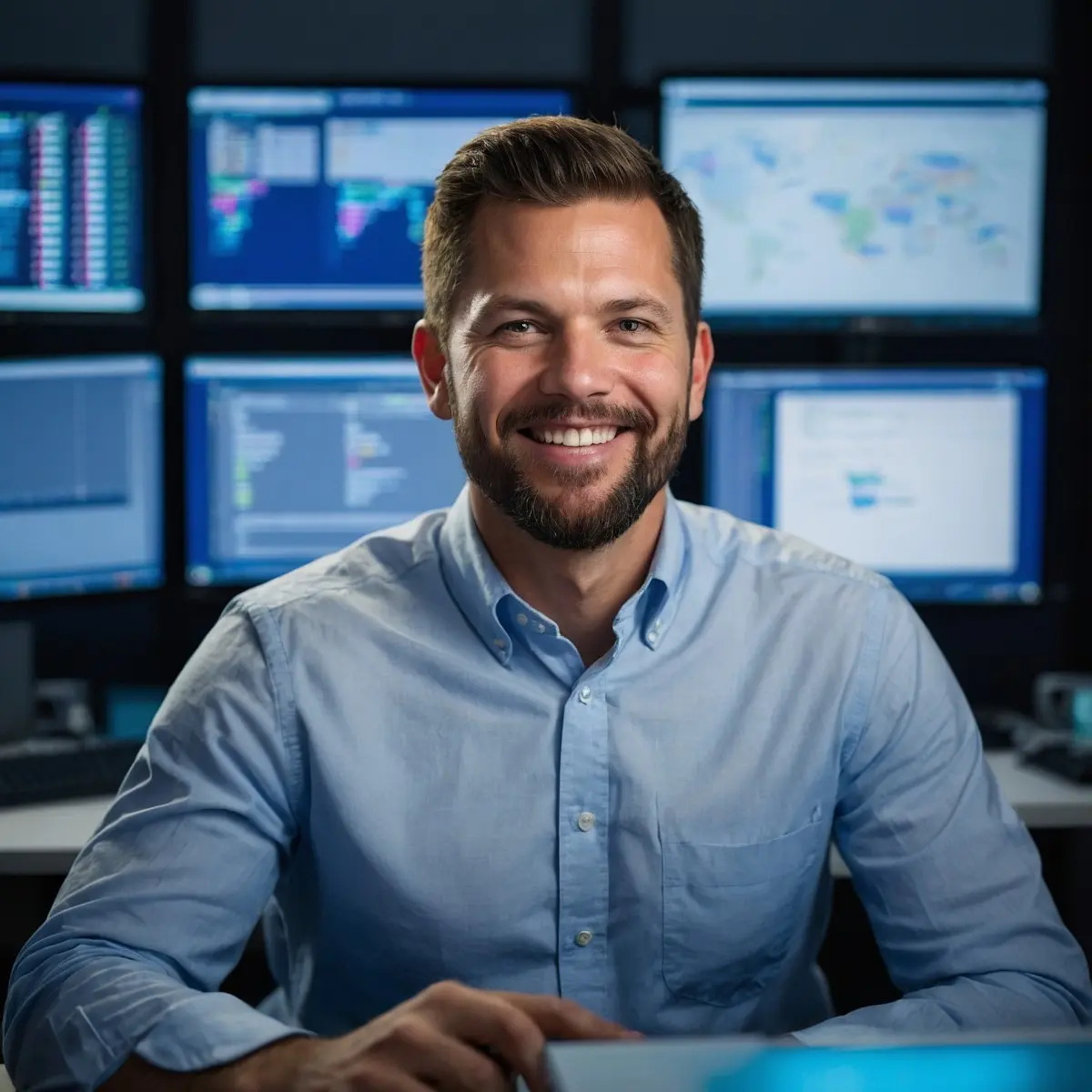 IT and HR manager reviewing vacation management software and HRIS platform configuration